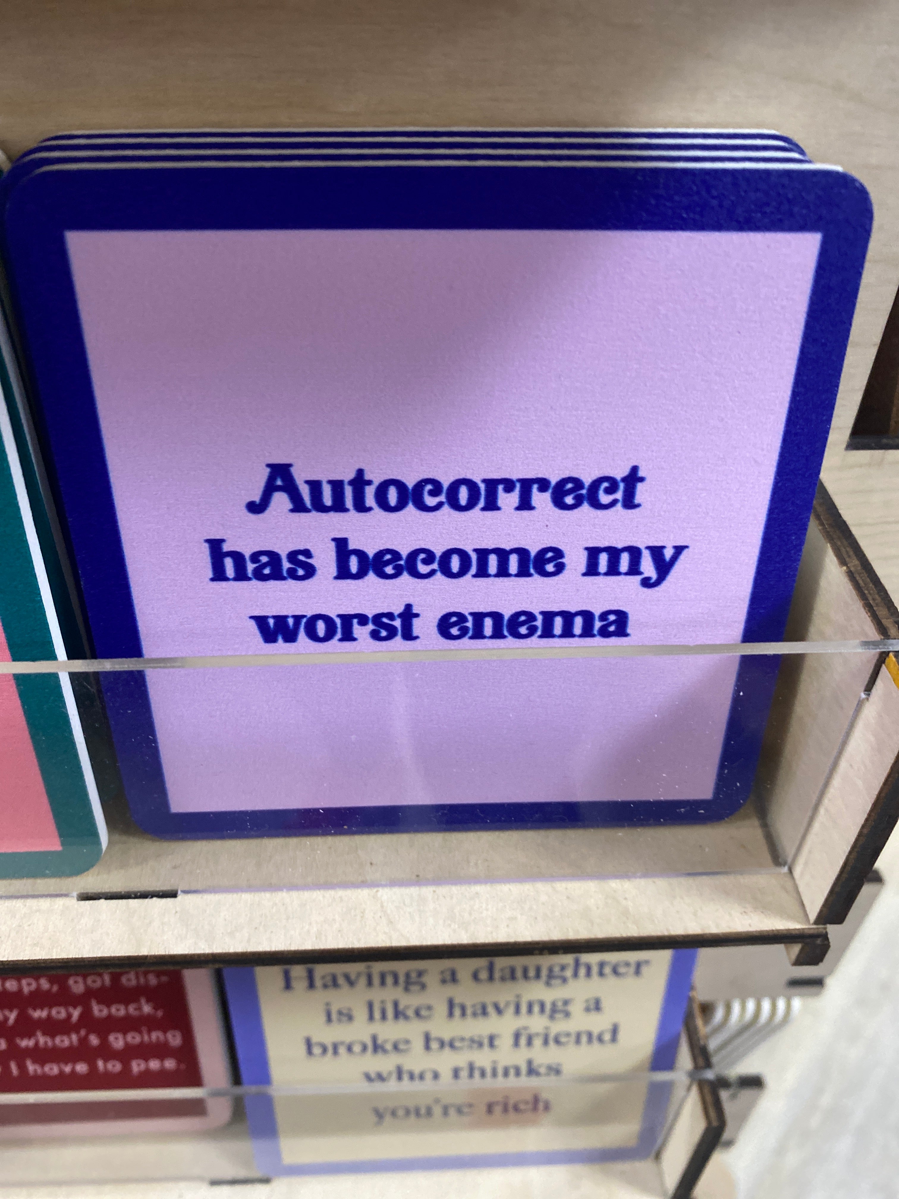 COASTER - AUTOCORRECT