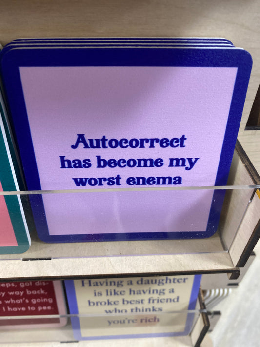COASTER - AUTOCORRECT