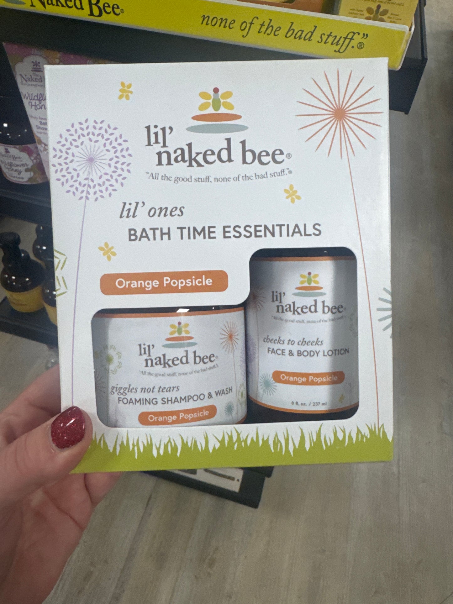 BATH TIME ESSENTIALS GIFT SET