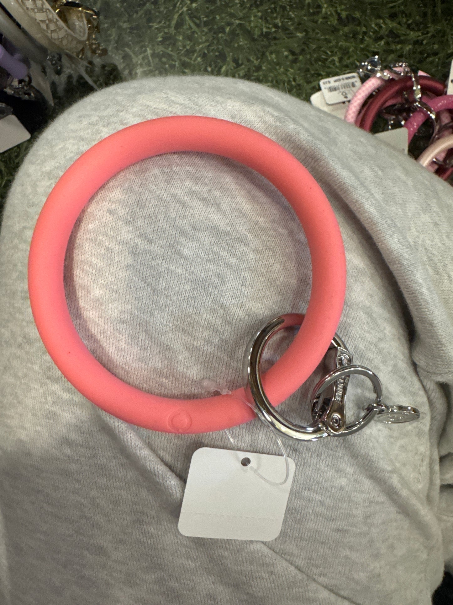 CORAL REEF - SILICONE BIG O  KEY RING - Pharm Favorites by Economy Pharmacy