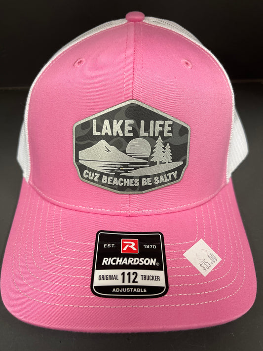 LAKE LIFE CUZ BEACHES BE SALTY HAT