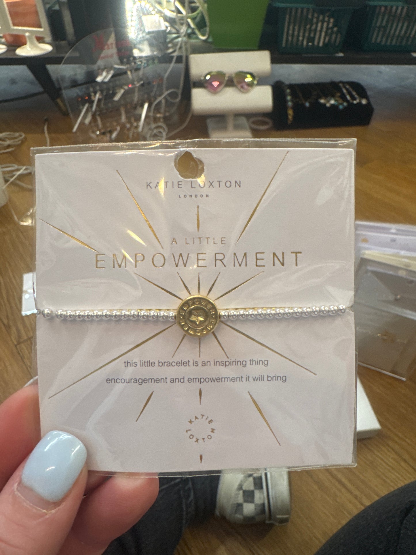 A LITTLE "EMPOWERMENT" BRACELET