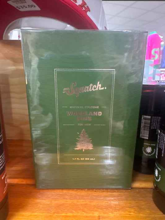 DR SQUATCH COLOGNE - 1.7OZ - WOODLAND PINE