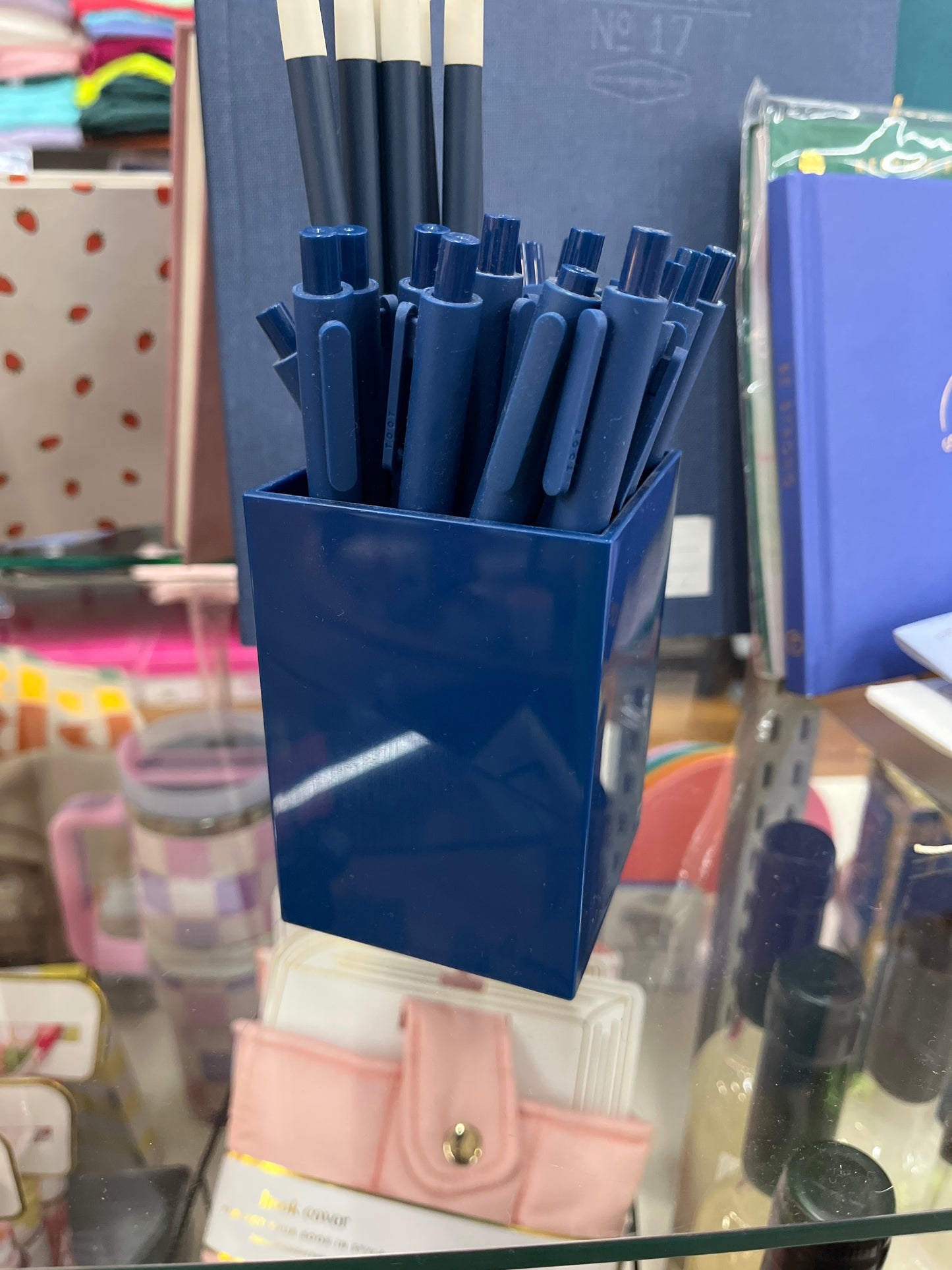 NAVY PENCIL CUP