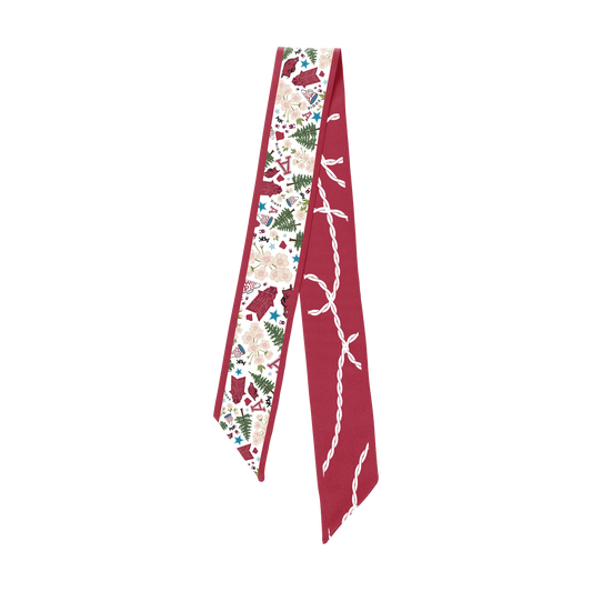 ARKANSAS RAZORBACKS SKINNY SCARF