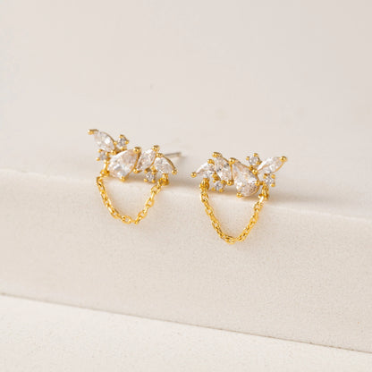 ASPEN CLIMBER EARRINGS - GOLD