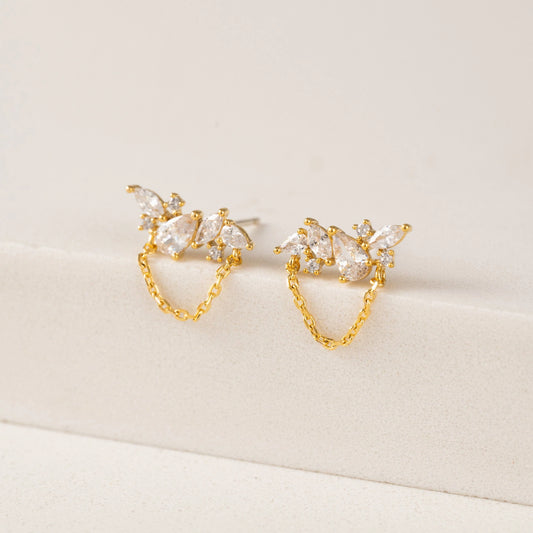 ASPEN CLIMBER EARRINGS - GOLD