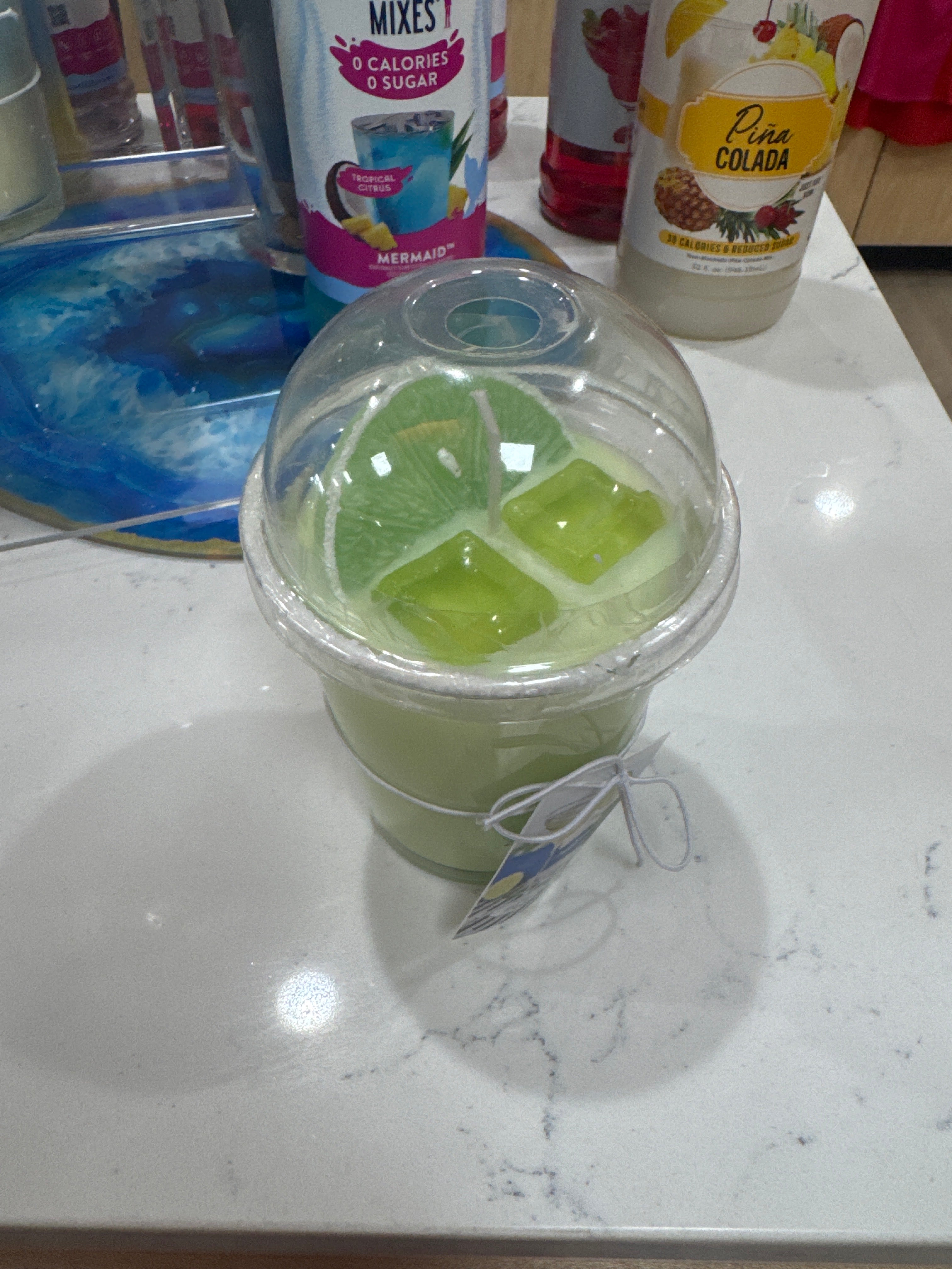 HAPPY HOUR DRINK CANDLE