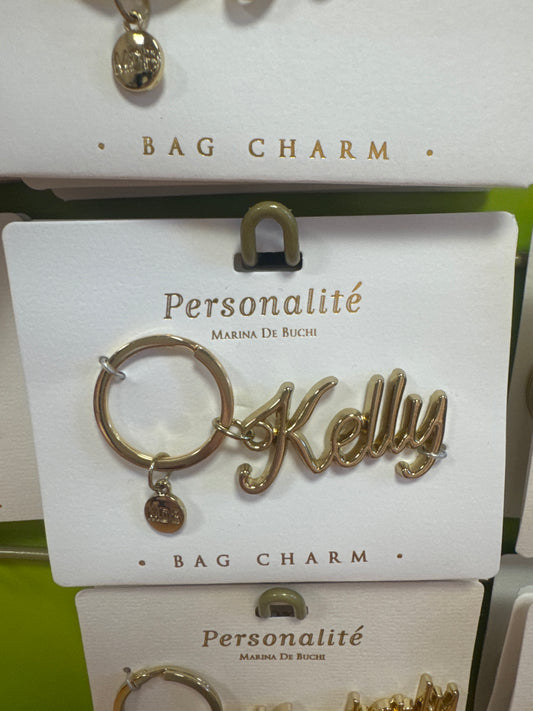 BAG CHARM KEYCHAIN - KELLY