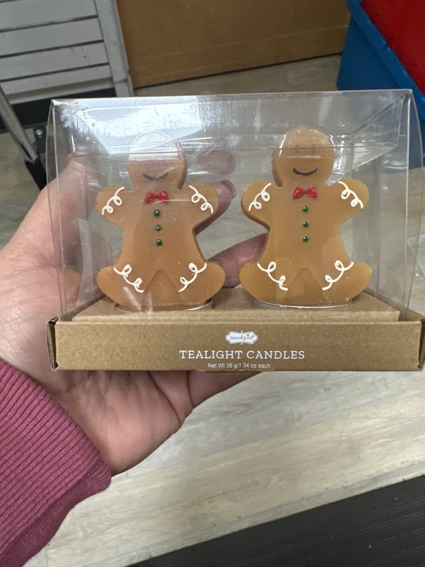 GINGERBREAD TEA LIGHTS