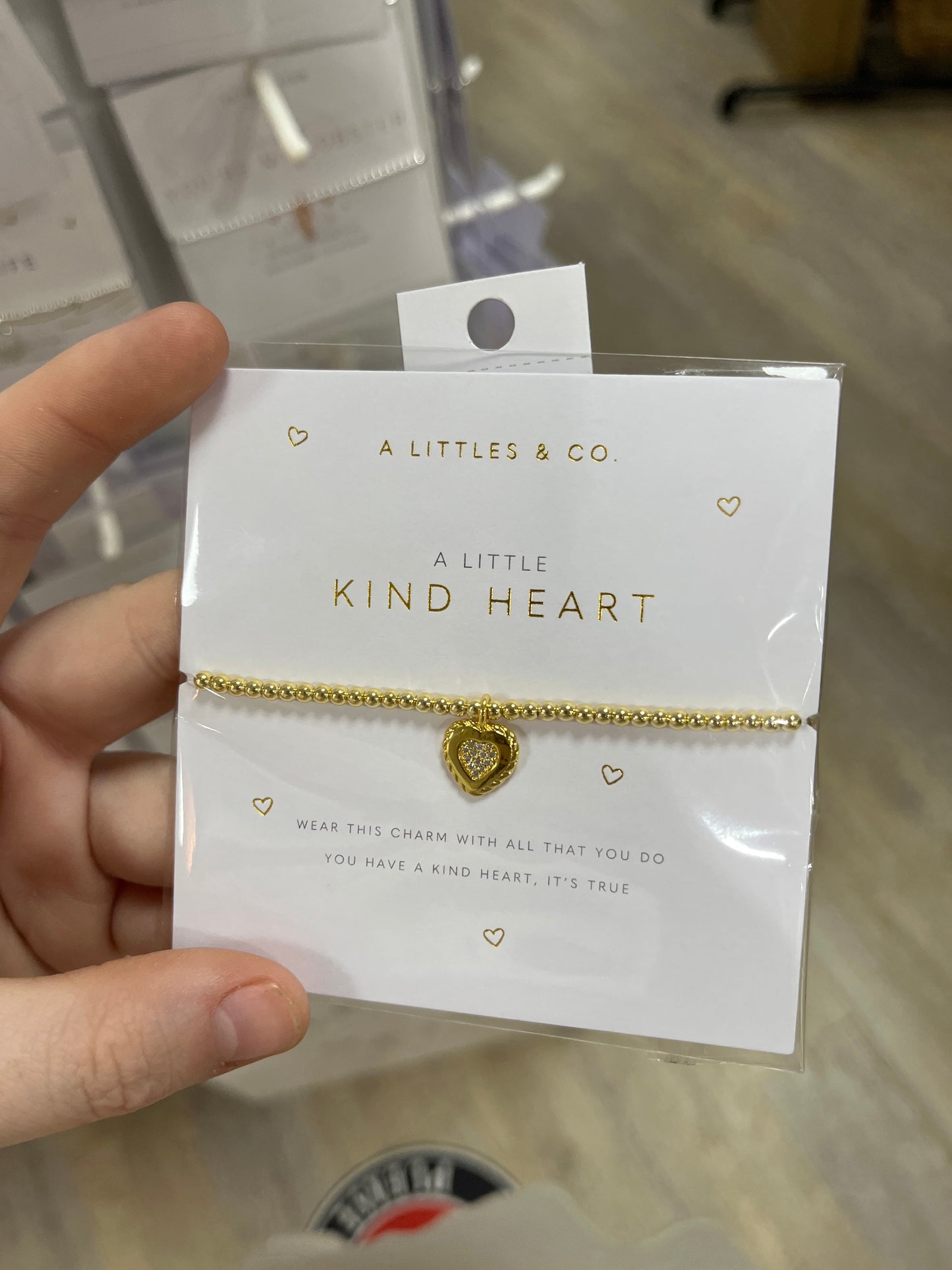 A LITTLE KIND HEART BRACELET