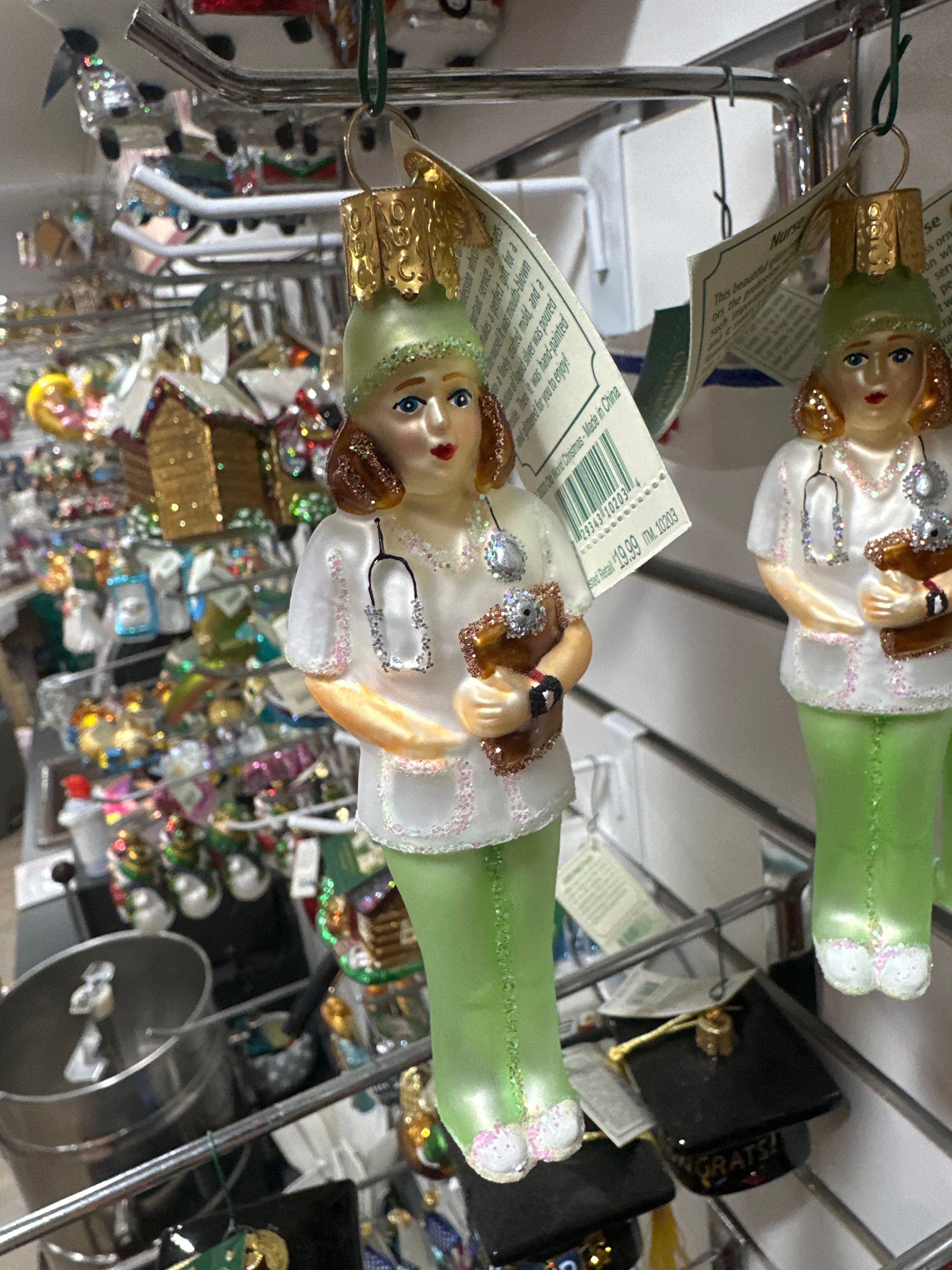 CHRSTMAS ORNAMENT - NURSE
