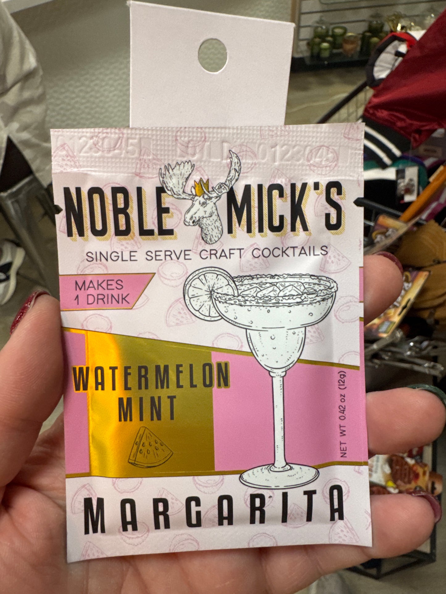 SINGLE SERVE COCKTAIL MIX - WATERMELON MINT MARG