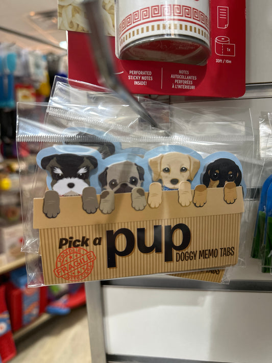 PICK A PUP MEMO TABS - Pharm Favorites by Economy Pharmacy