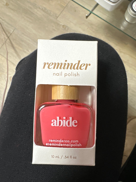 REMINDER NAIL POLISH - ABIDE