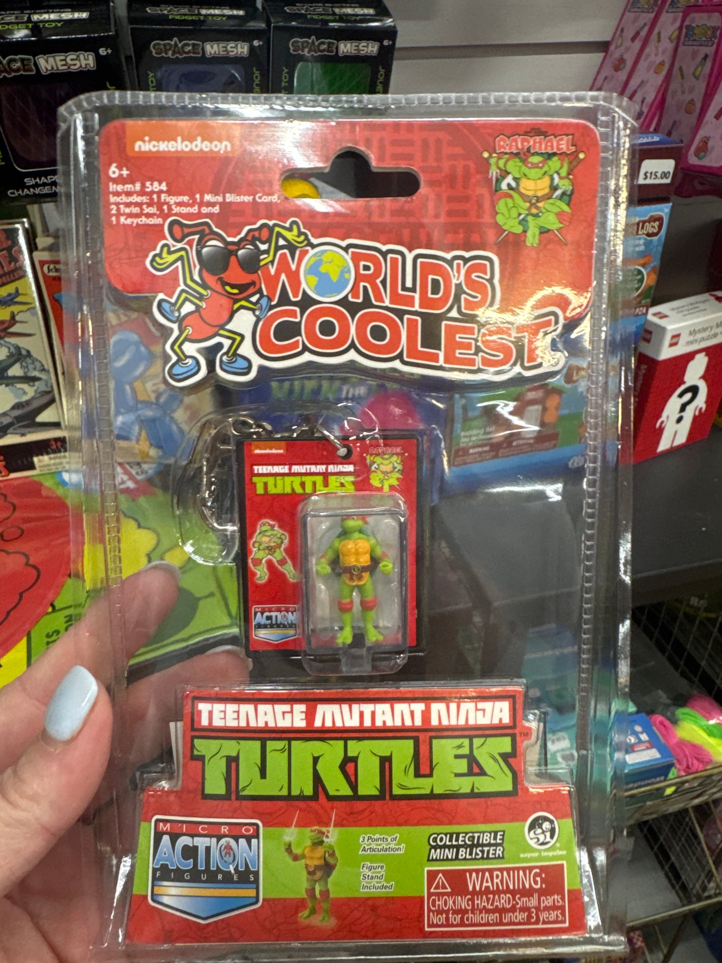 WORLD SMALLEST TMNT