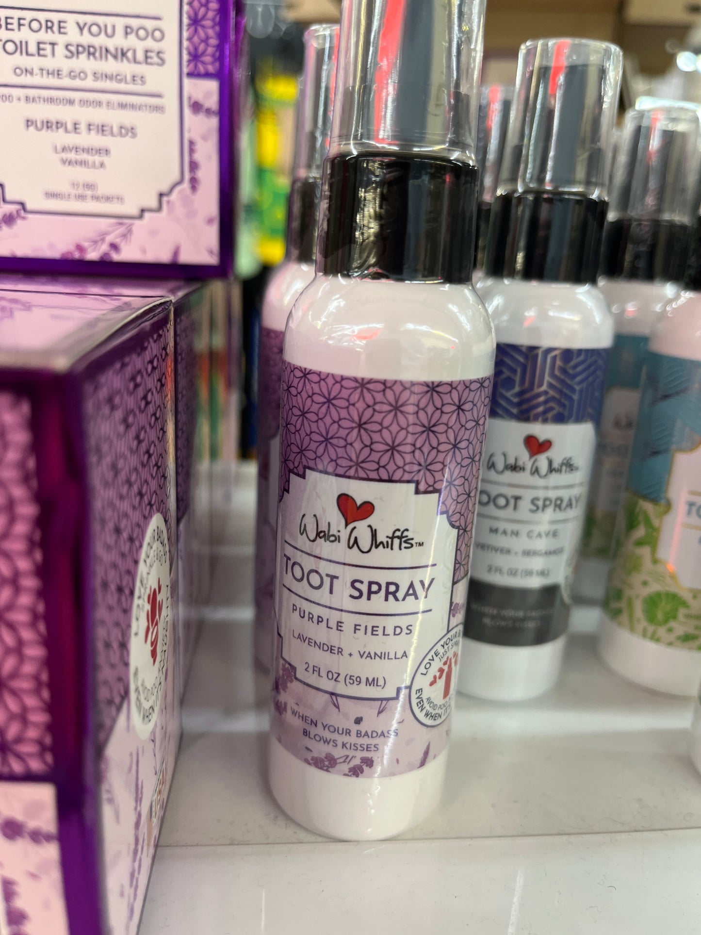TOOT SPRAY - 2OZ - PURPLE FIELDS - Pharm Favorites by Economy Pharmacy