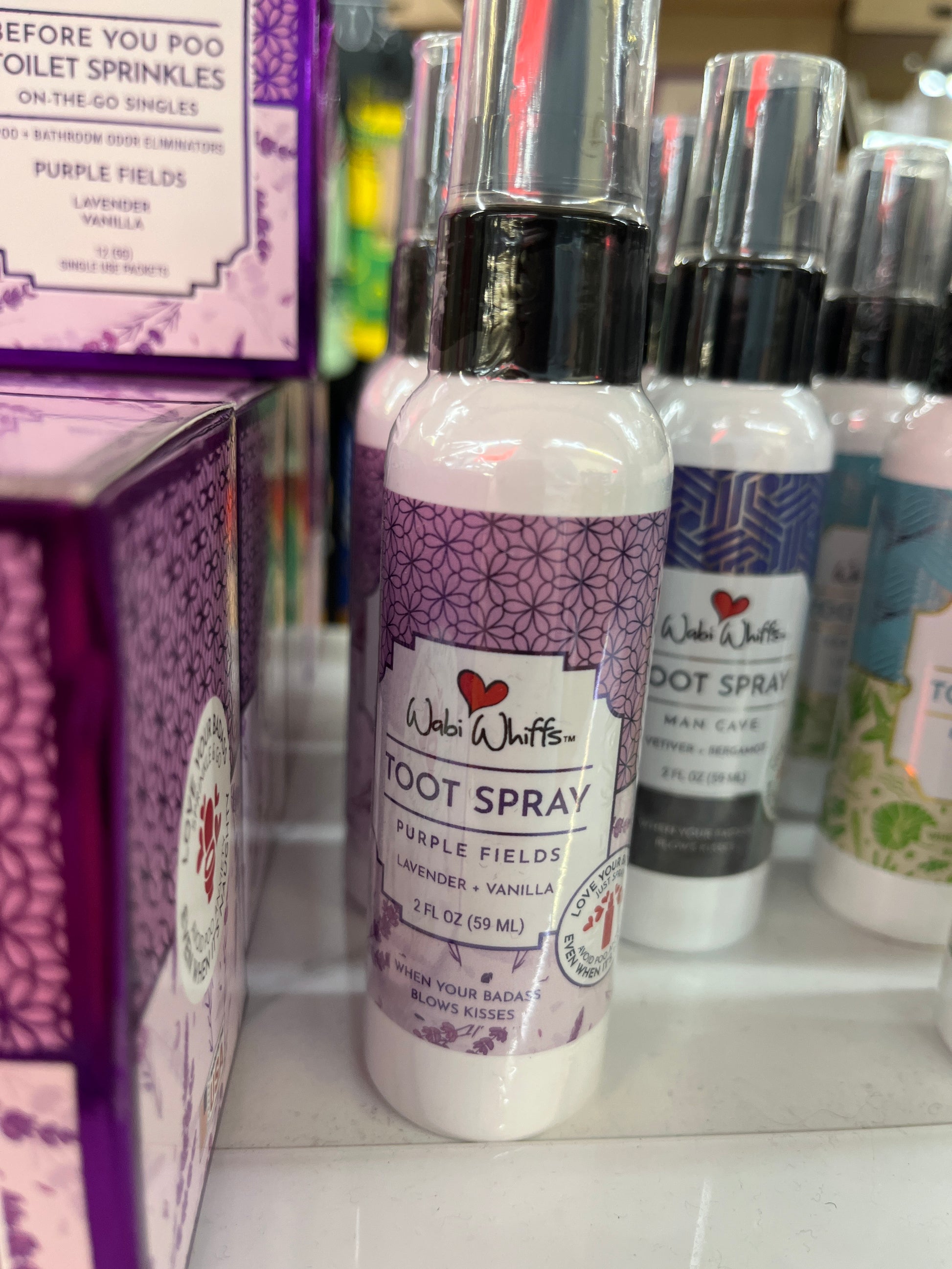 TOOT SPRAY - 2OZ - PURPLE FIELDS - Pharm Favorites by Economy Pharmacy