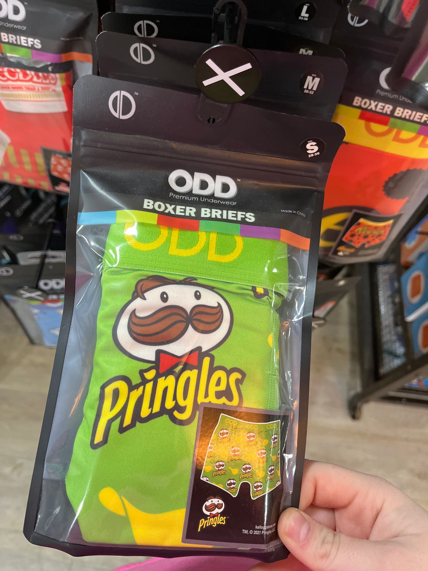 BOXER BRIEFS - PRINGLES SOUR CREAM - S