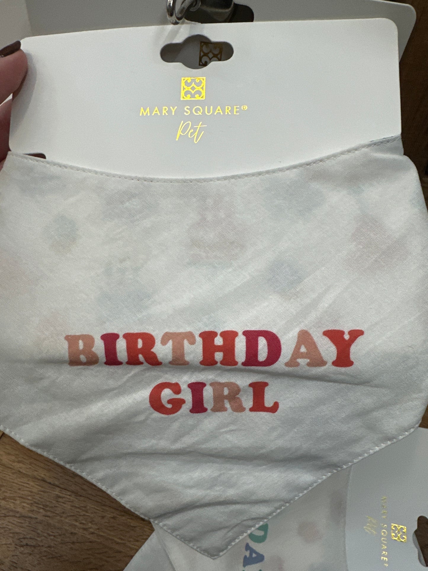 BIRTHDAY GIRL PET BANDANA