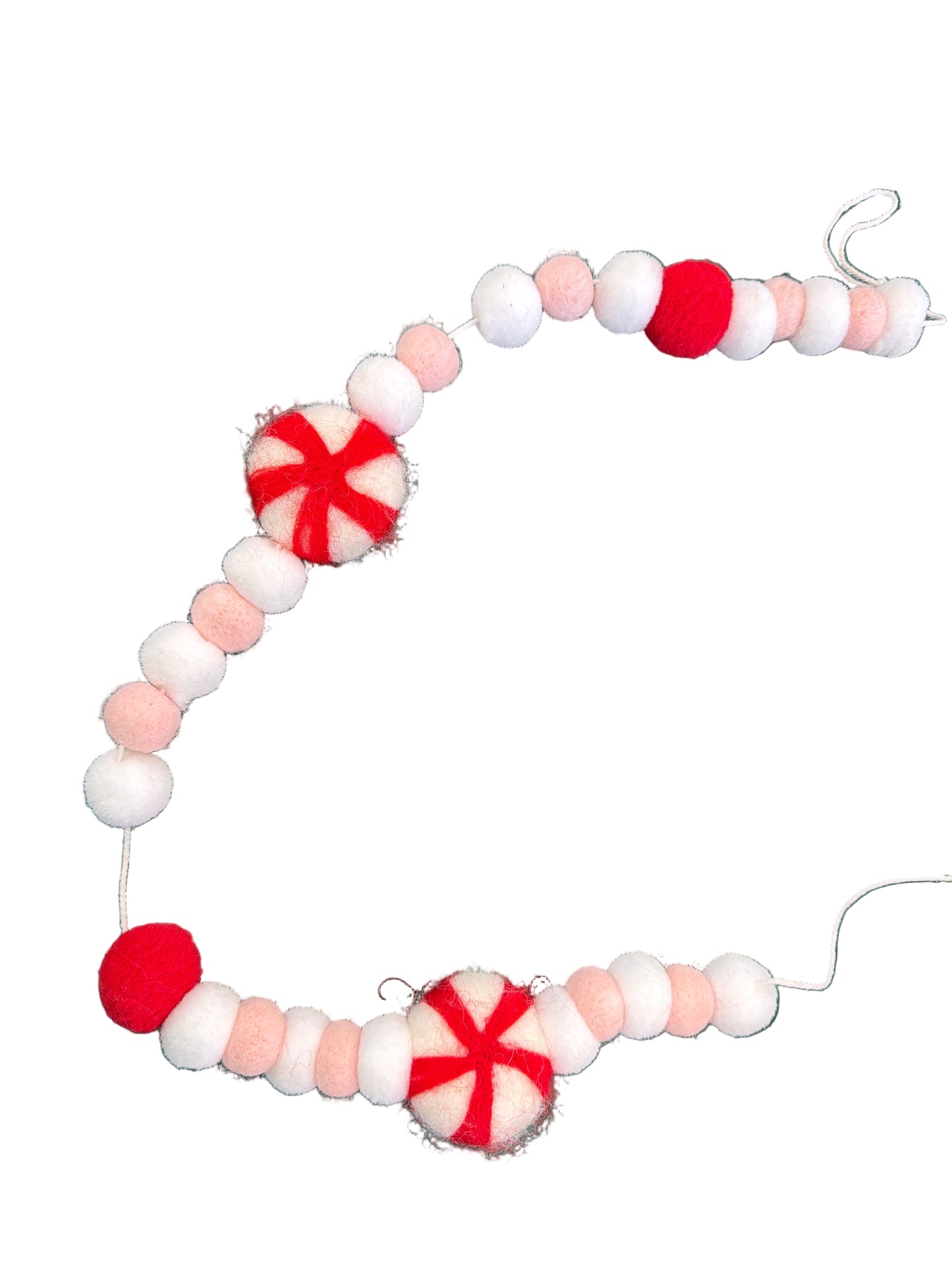 RAZ-PEPPERMINT GARLAND