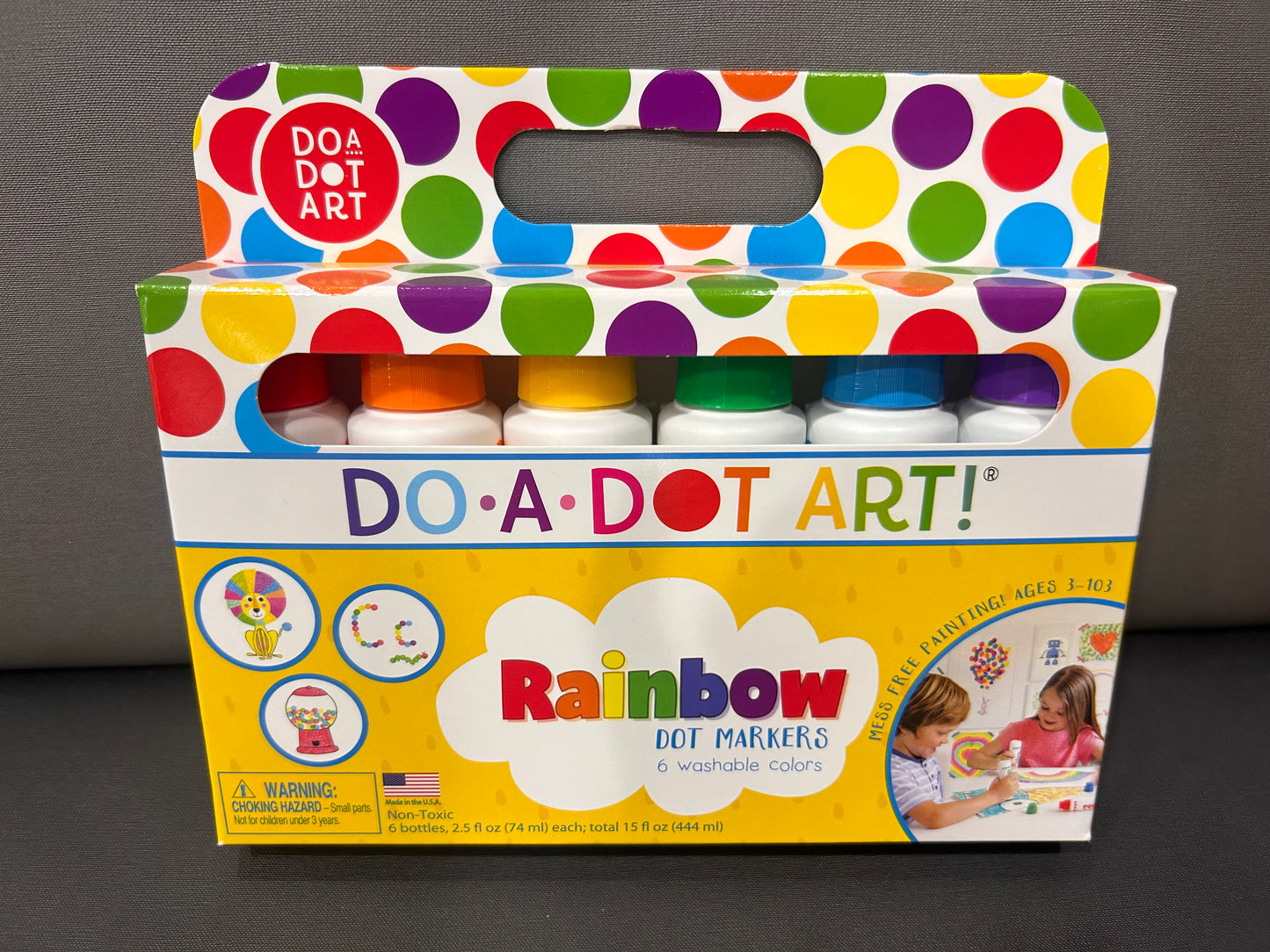 RAINBOW DOT MARKERS - 6PK - Pharm Favorites by Economy Pharmacy