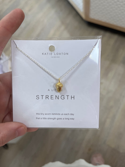 A LITTLE STRENGTH NECKLACE