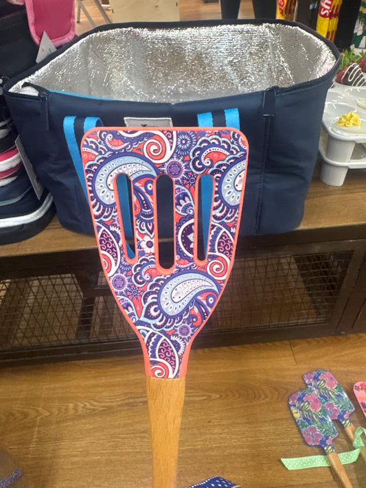 SILICONE TURNER SPATULA - PAISLEY - Pharm Favorites by Economy Pharmacy