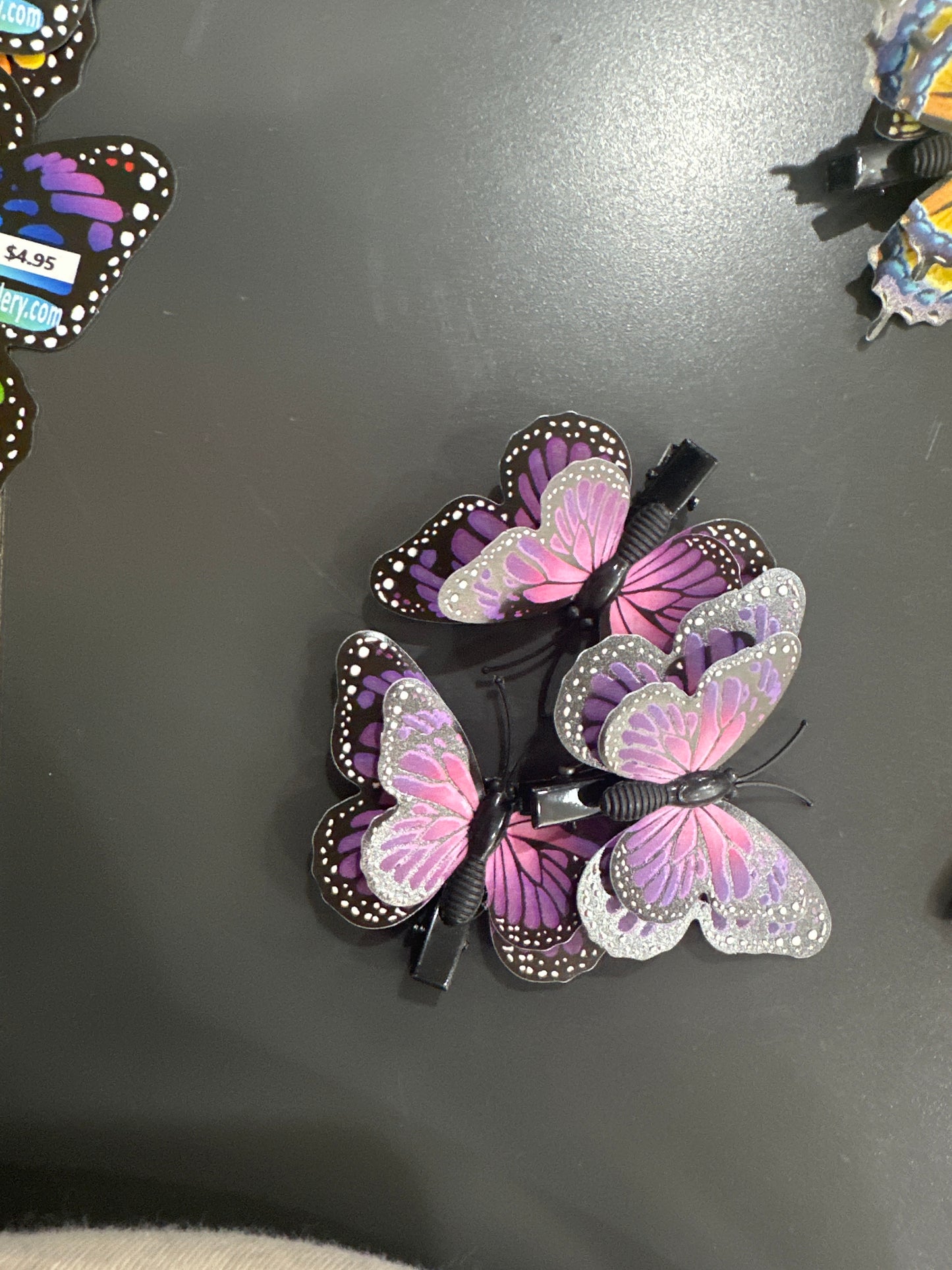 CLIP ON BUTTERFLY - SMALL