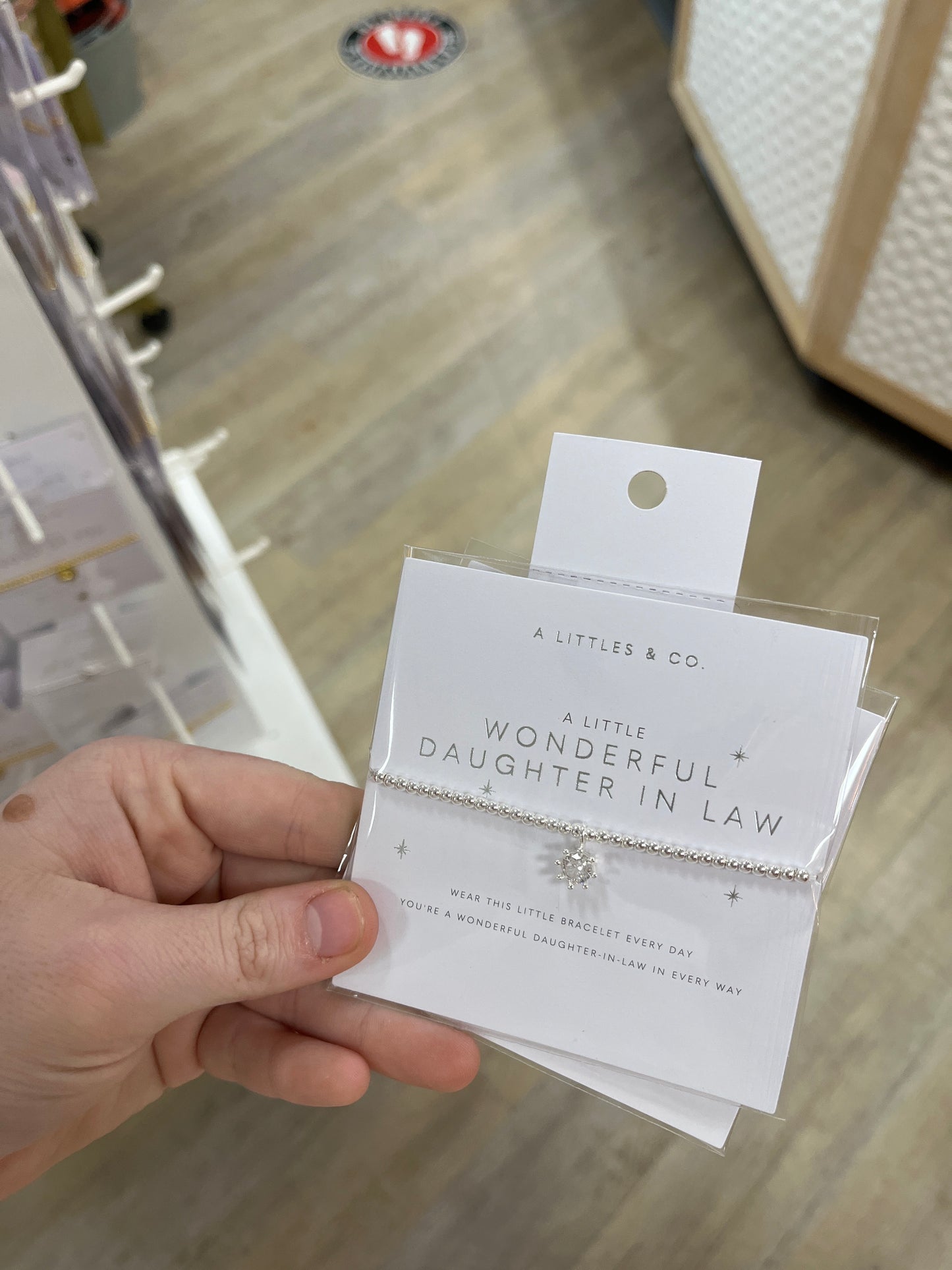 A LITTLE BRACELET - WONDERFUL DAUGHTER-IN-LAW