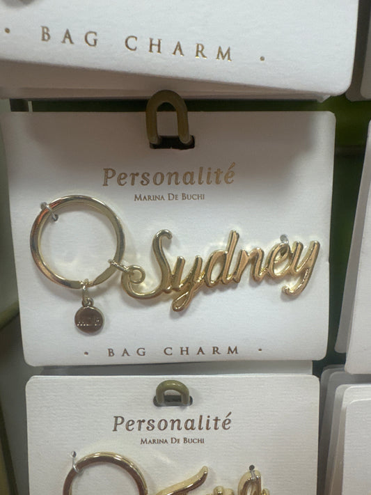 BAG CHARM KEYCHAIN - SYDNEY