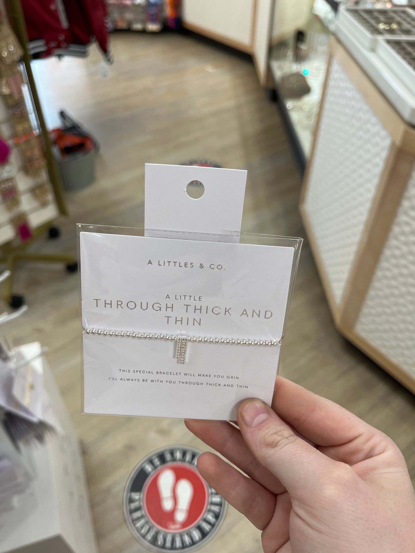 A LITTLE BRACELET - THROUGH THICK & THIN