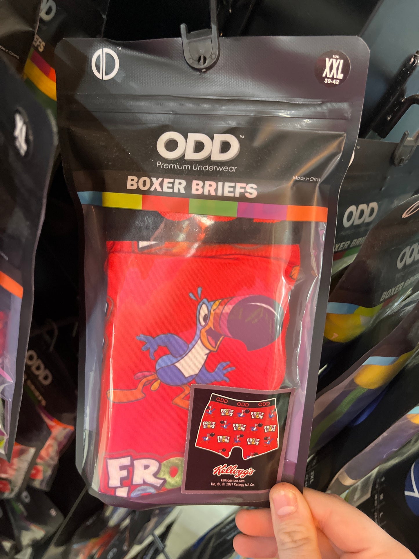 BOXER BRIEFS - FROOT LOOPS - XXL