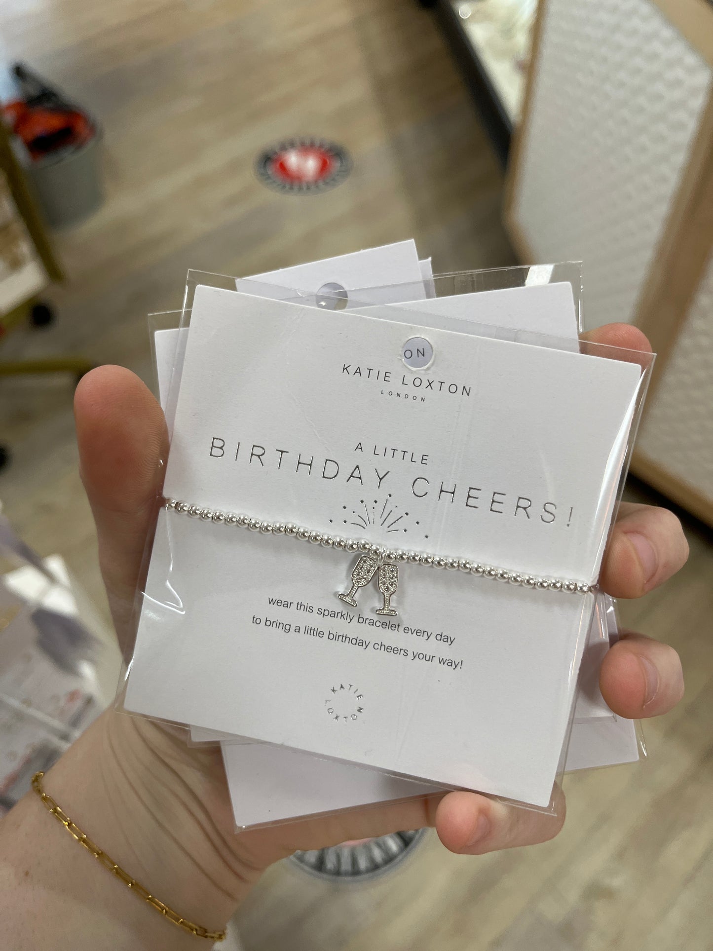 A LITTLE BIRTHDAY CHEERS BRACELET