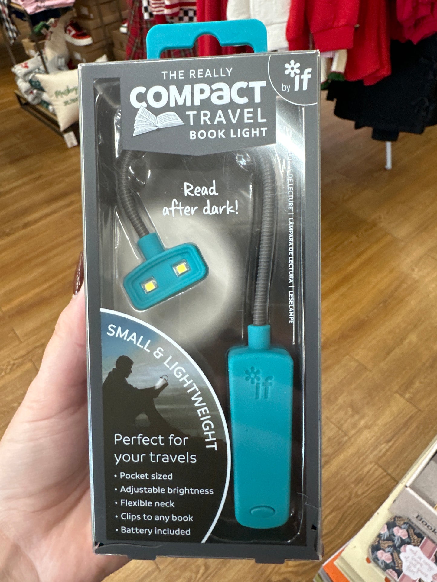THE REALLY COMPACT TRAVEL BOOK LIGHT - TURQUOISE