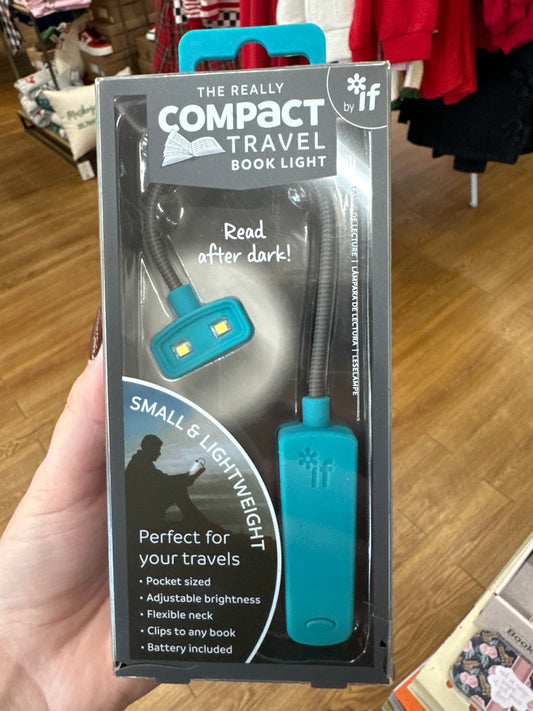 THE REALLY COMPACT TRAVEL BOOK LIGHT - TURQUOISE