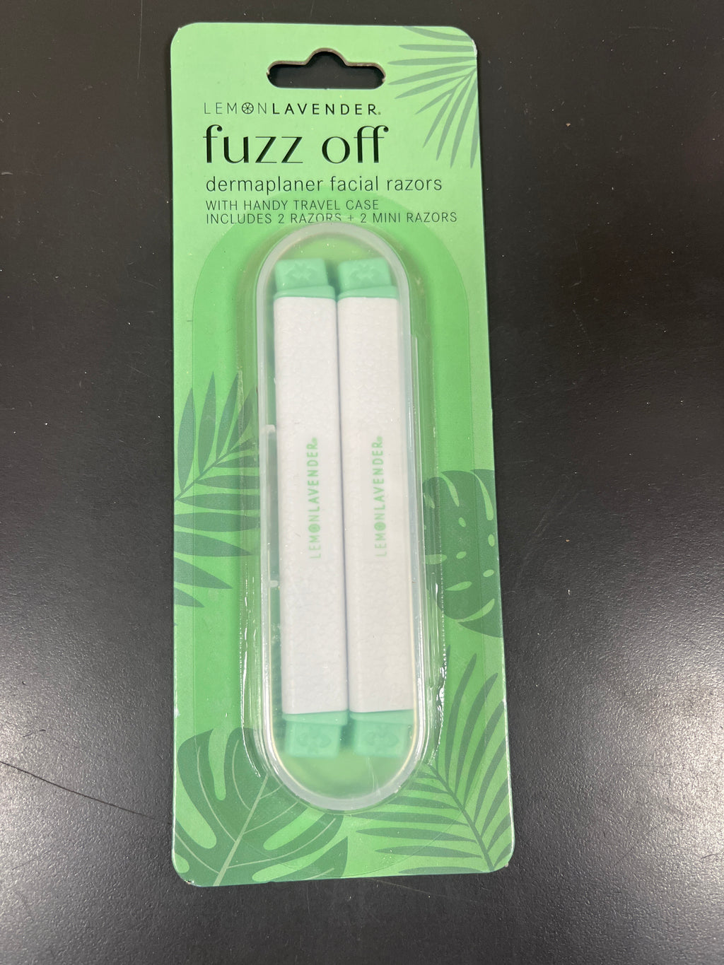 LEMON LAVENDER FUZZ OFF DERMAPLANER FACIAL RAZOR