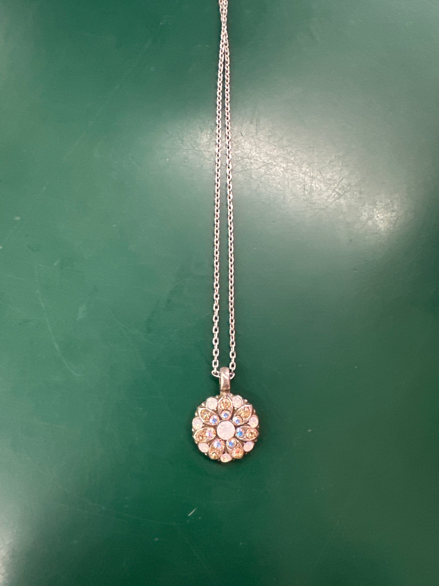 SILVER FOX GUARDIAN ANGEL NECKLACE