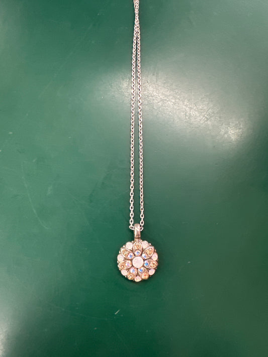 SILVER FOX GUARDIAN ANGEL NECKLACE