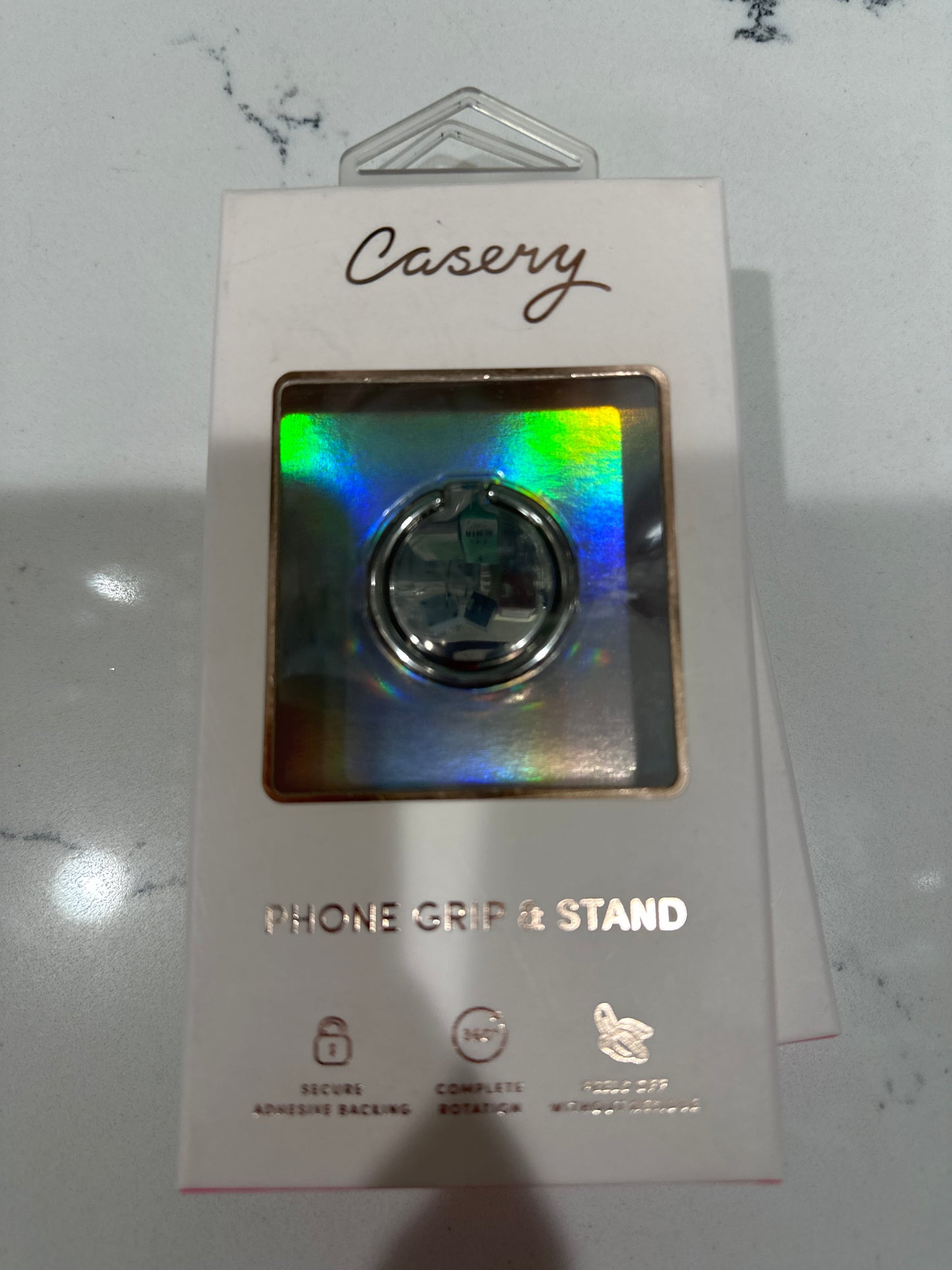 SILVER PHONE RING