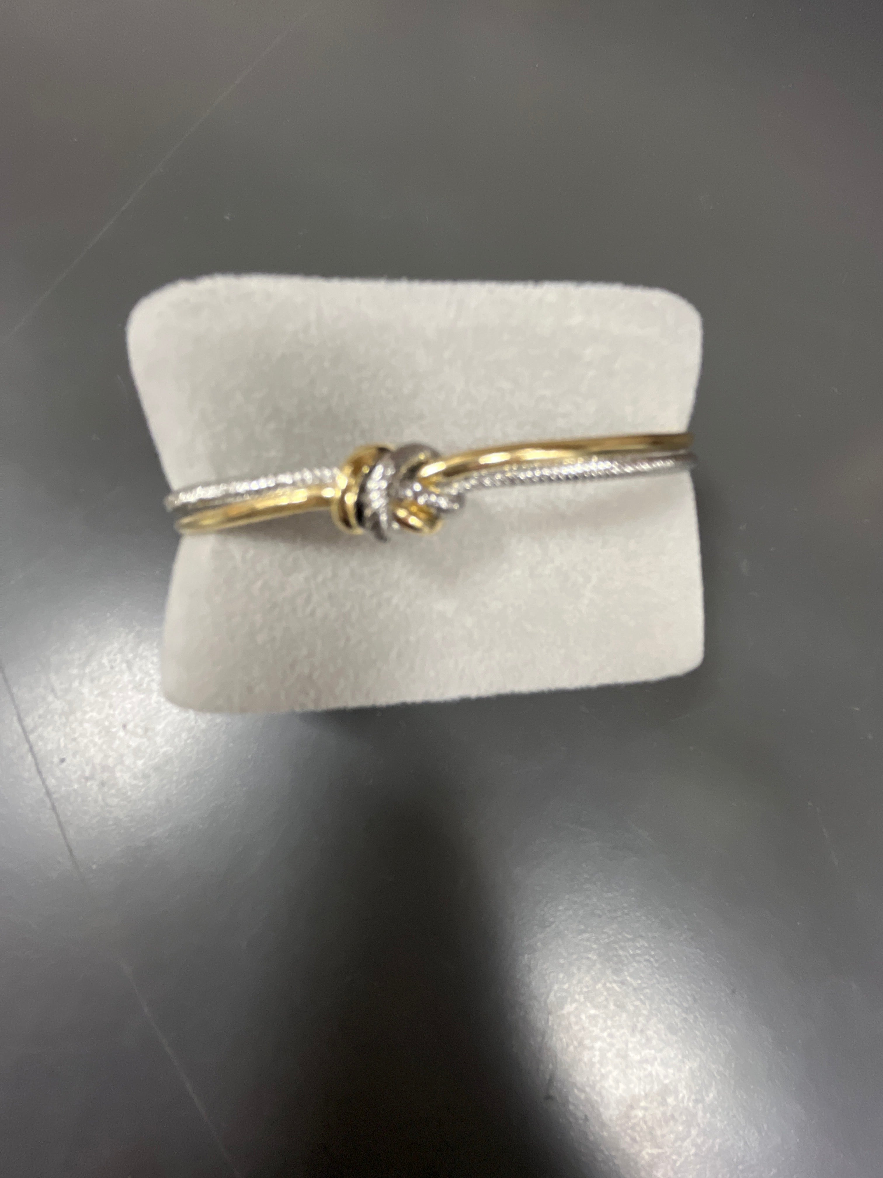 GOLD & SILVER KNOT BRACELET