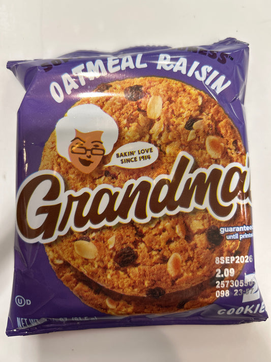 Grandmas oatmeal raisin cookies