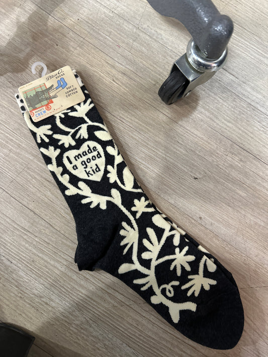 I MADE A GOOD KID CREW SOCKS - Pharm Favorites by Economy Pharmacy
