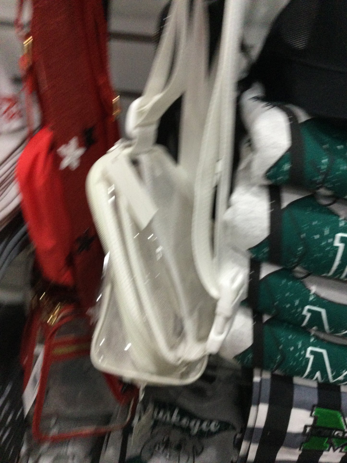 CLEAR FANNY PACK - WHITE