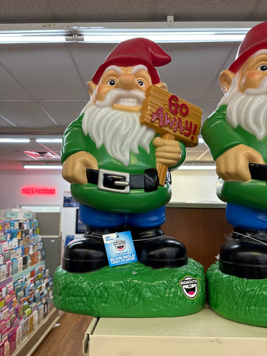 GO AWAY LIGHT UP GNOME