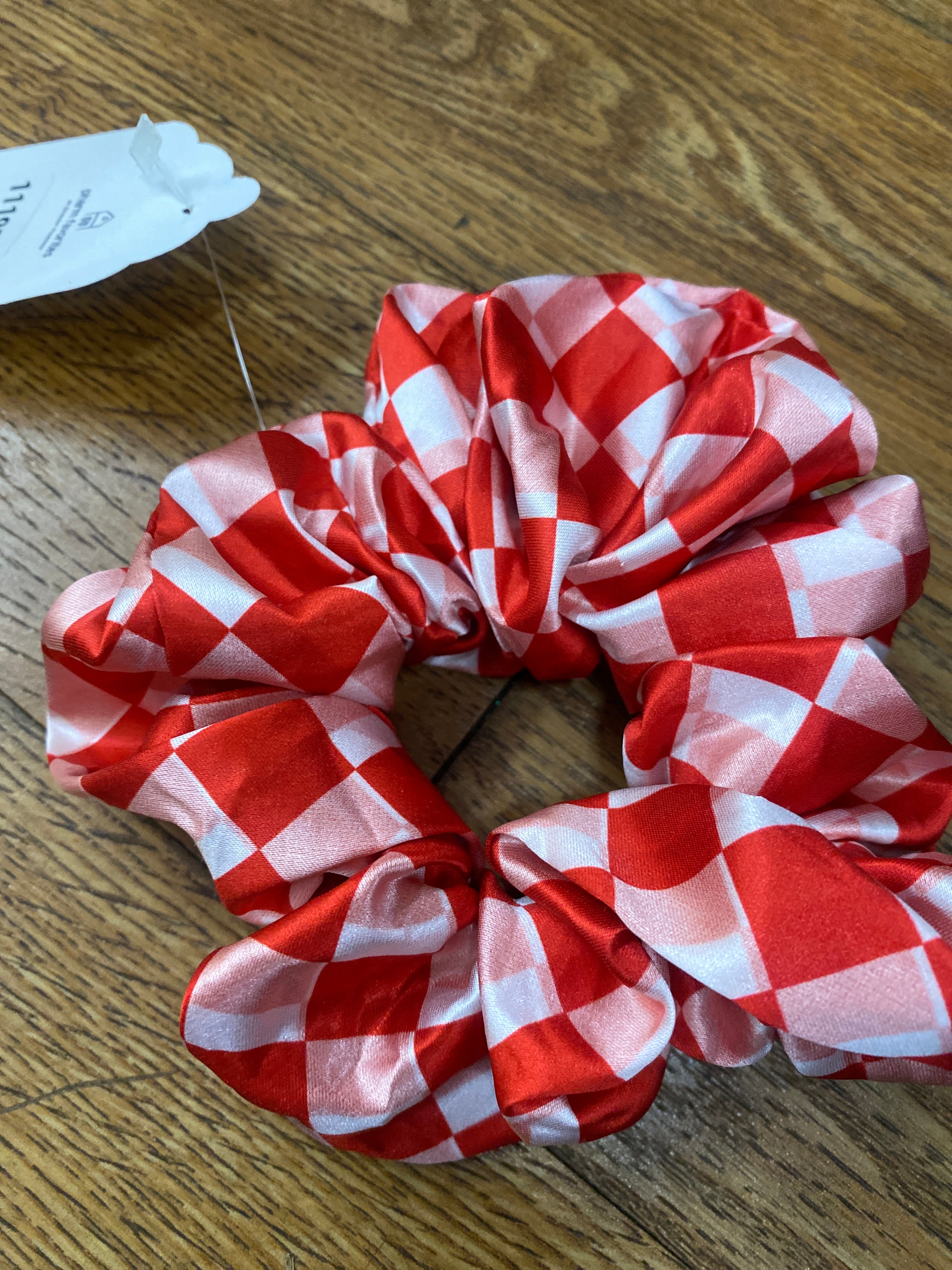 PEP RALLY SCRUNCHIE - RED