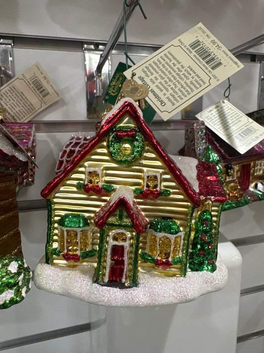 CHRISTMAS ORNAMENT - CHRISTMAS COTTAGE