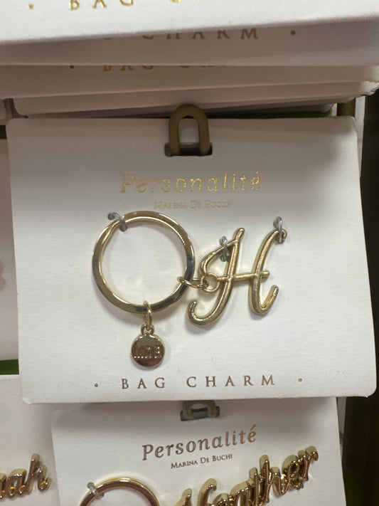 BAG CHARM KEYCHAIN - H