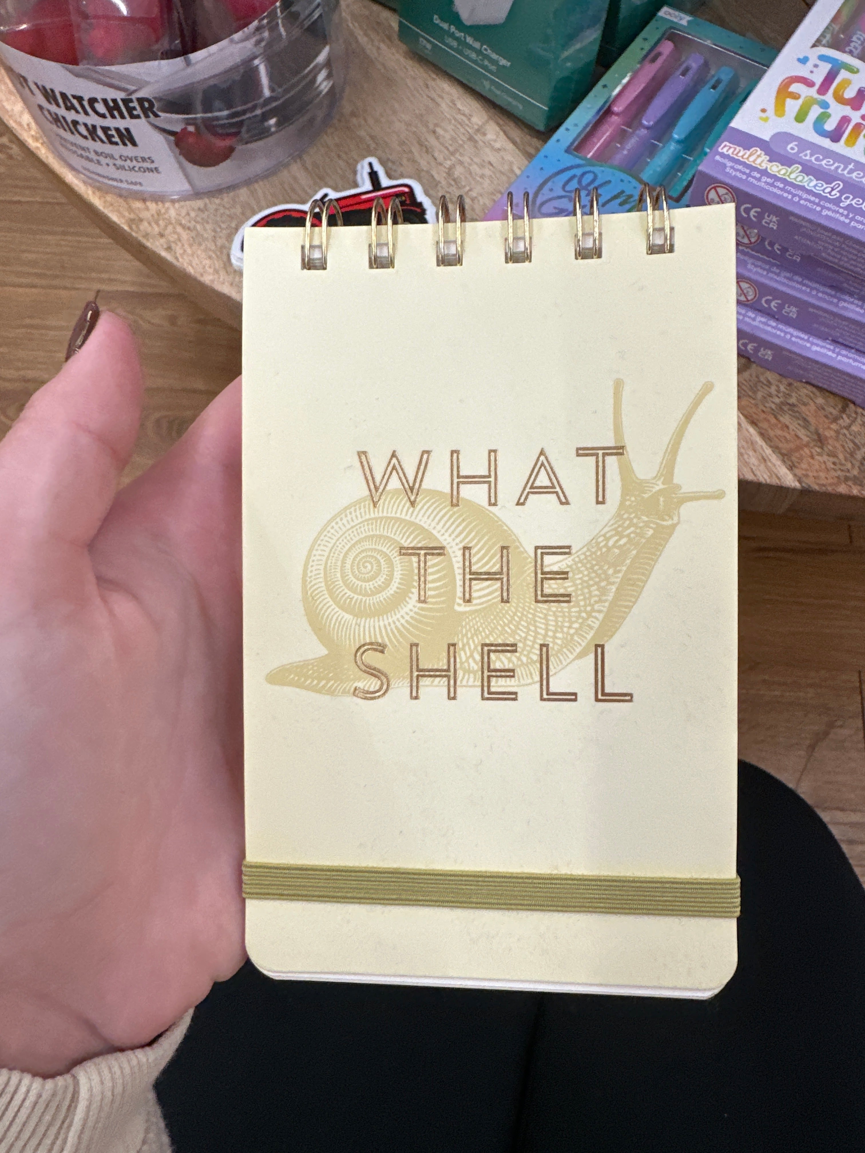VINTAGE SASS JOURNAL - WHAT THE SHELL