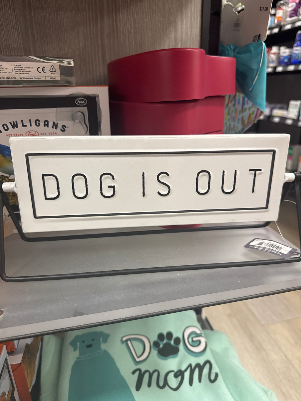 DOG FLIP SIGN